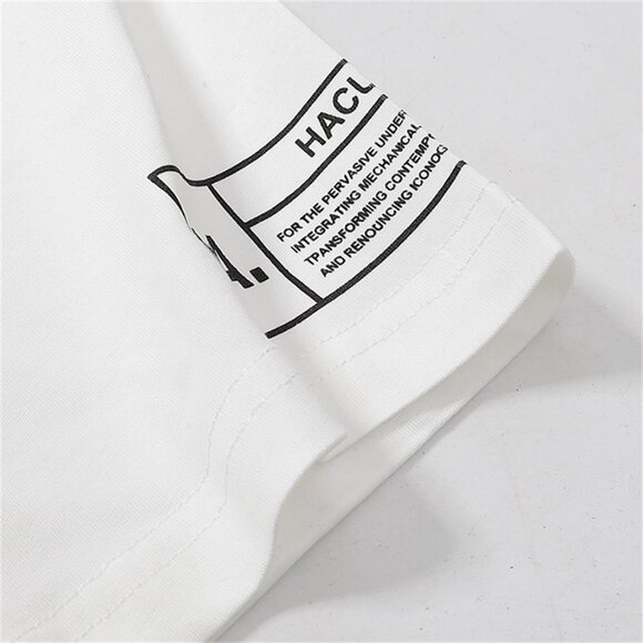 Haculla White Short Sleeved Shirt With Pattern - Picture 9 of 13